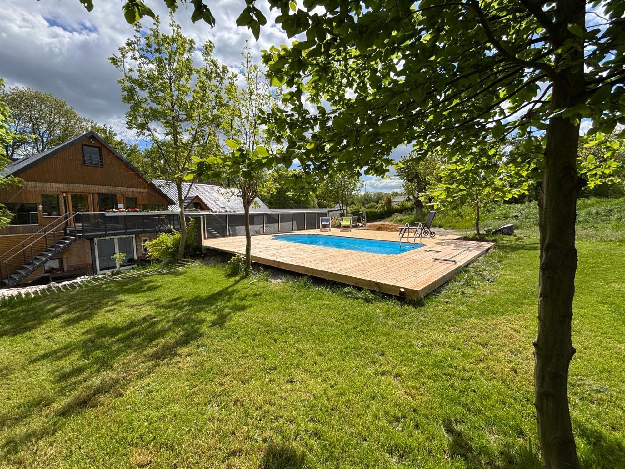 Ferienwohnungen Brenner Einchecken Und Wohlfuehlen Langenbernsdorf Exteriör bild