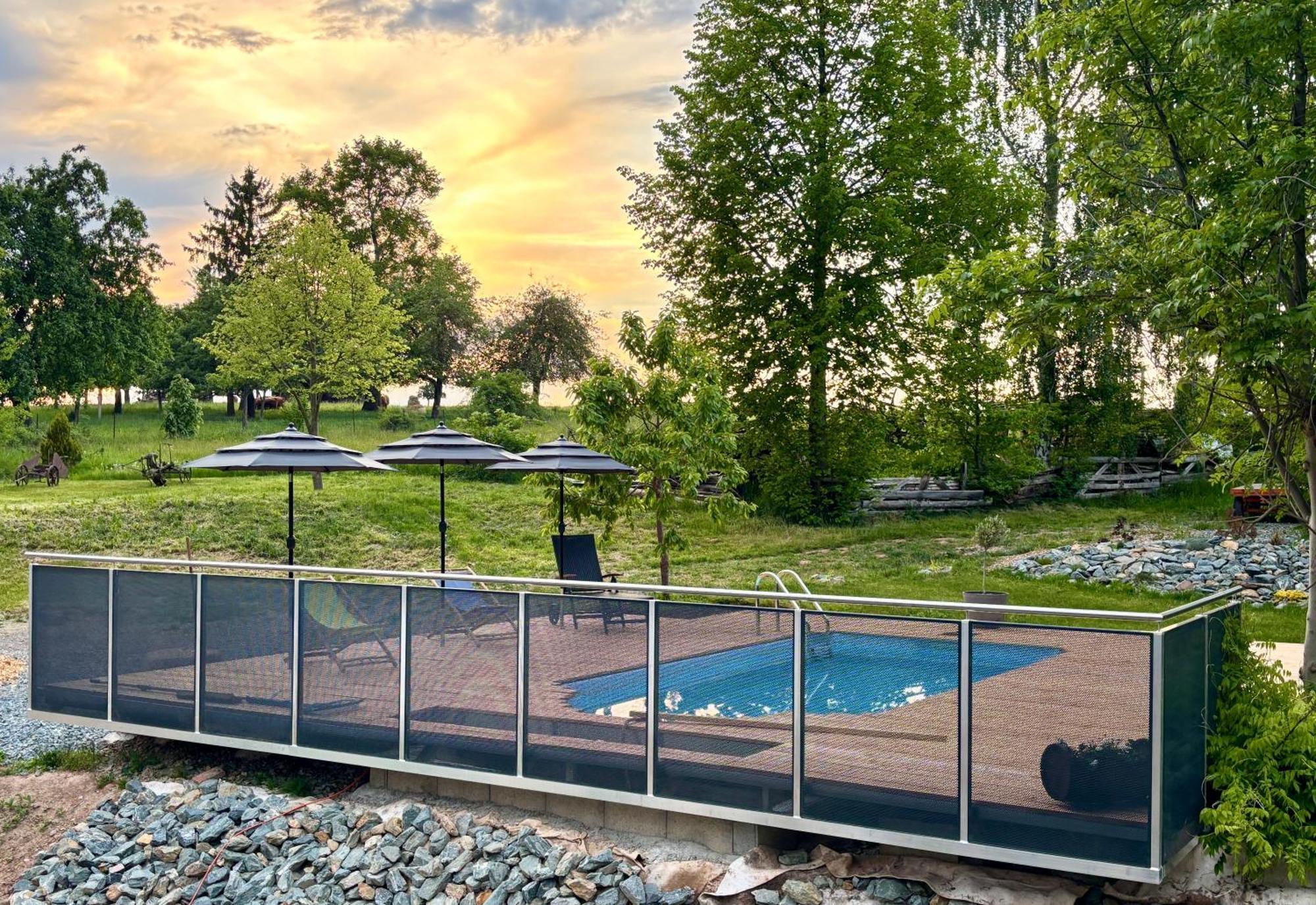 Ferienwohnungen Brenner Einchecken Und Wohlfuehlen Langenbernsdorf Exteriör bild